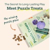 image:imageWOOF AirDried Puzzle Treats  Refill Treats Sized Puzzle Toys  The Perfect Dog and Puppy Training Treats  Made with Real Chicken  5 ozChicken 5 OZ