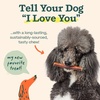 image:imageWOOF Bully Sticks Dog Treats  Chew Sticks for Dogs  LongLasting Dog Chew Treats  Made with FreeRange GrassFed Beef  6 Sticks  10pk12 Inch Pack of 5