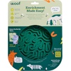 image:imageWOOF FlipMat Mini EasytoClean Lick Mat for Small Dogs amp Travel  Slow Feeder Mat with DoubleSidedNonSlip Design  BPAFree Silicone  Lick Mat  Interactive Dog Toys  LavenderGreen