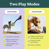 image:imageWOOF Flyball  2in1 Fetch Ball and Dog Treat Dispenser Toy  Interactive Puzzle for Enrichment  Fits Standard Ball Launchers  Durable ToothFriendly Rubber  The Perfect Dog Gift  3 Pack3PK Lavender Orange Yellow