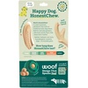 image:imageWOOF HonestChew Dog Toy Duo  Durable Dog Chews  Made with PlantBased Ingredients  SplinterResistant  Safer Than Dog Bones  with HonestChew Antler and Infinity  Gift for Dogs  LargeAntler