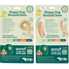 image:imageWOOF HonestChew Dog Toy Duo  Durable Dog Chews  Made with PlantBased Ingredients  SplinterResistant  Safer Than Dog Bones  with HonestChew Antler and Infinity  Gift for Dogs  LargeDuo Pack