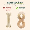 image:imageWOOF HonestChew Dog Toy Infinity  Durable Dog Chews  Made with Natural PlantBased Ingredients  SplinterResistant  Safer Than Dog Bones  MediumMedium