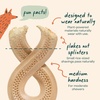 image:imageWOOF HonestChew Dog Toy Infinity  Durable Dog Chews  Made with Natural PlantBased Ingredients  SplinterResistant  Safer Than Dog Bones  MediumMedium