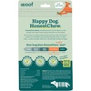 image:imageWOOF HonestChew Meaty Antler Dog Chews  Made with Real Beef Outer Layer and Natural PlantBased Ingredients Core  SplinterResistant  Safer Than Rawhide and Dog Bones  SmallAntler