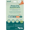 image:imageWOOF HonestChew Meaty Antler Dog Chews  Made with Real Beef Outer Layer and Natural PlantBased Ingredients Core  SplinterResistant  Safer Than Rawhide and Dog Bones  SmallAntler