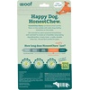 image:imageWOOF HonestChew Meaty Antler Dog Chews  Made with Real Beef Outer Layer and Natural PlantBased Ingredients Core  SplinterResistant  Safer Than Rawhide and Dog Bones  SmallYGnawt
