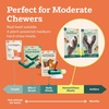 image:imageWOOF HonestChew Meaty Antler Dog Chews  Made with Real Beef Outer Layer and Natural PlantBased Ingredients Core  SplinterResistant  Safer Than Rawhide and Dog Bones  SmallAntler