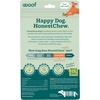 image:imageWOOF HonestChew Meaty Antler Dog Chews  Made with Real Beef Outer Layer and Natural PlantBased Ingredients Core  SplinterResistant  Safer Than Rawhide and Dog Bones  SmallAntler