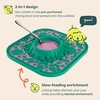 image:imageWOOF LickMat  EasytoClean Lick Mat for Dogs  Slow Feeder Mat with NonSlip Design  BPAFree Silicone Lick Mat  Interactive Dog Toys  LavenderForest Green
