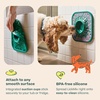 image:imageWOOF LickMat  EasytoClean Lick Mat for Dogs  Slow Feeder Mat with NonSlip Design  BPAFree Silicone Lick Mat  Interactive Dog Toys  LavenderForest Green