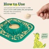 image:imageWOOF LickMat  EasytoClean Lick Mat for Dogs  Slow Feeder Mat with NonSlip Design  BPAFree Silicone Lick Mat  Interactive Dog Toys  LavenderForest Green
