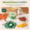 image:imageWOOF LickMixes  Dog Lick Mat Spread and Meal Topper  Delicious and Lower Calorie  Made with Wholesome Ingredients  Perfect for Dog Enrichment  Bacon amp CheeseBacon  Cheese Lickmix