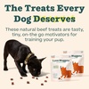 image:imageWOOF Love Nuggets Made in the USA Dog Treats for Training Jerky for Dogs BiteSized Beef Training Treats