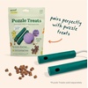 image:imageWOOF Nomchucks  Puzzle Feeder Enrichment Dog Toy and Tug Toy with 3 Interactive Zones  Designed with LongLasting Nylon Rope and Natural Rubber  for Gentle Chewers  Pairs Puzzle Treats