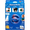 image:imageWOOF Pupsicle  LongLasting Interactive Dog Ball Toy to Keep Your Pup Busy and Distracted  Safe for Dogs  LowMess Design  Dog Toys for XL Dogs 75 lbs and UpRed  White  Blue