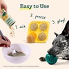 image:imageWOOF Pupsicle Mix Sample Pack  EasytoMake DIY Pupsicle Refills  Delicious Mix for the Pupsicle Interactive Dog Toy  with Bacon amp Cheese Calming Balanced Belly and Dental Mix  4 Pack Sampler
