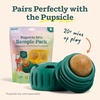 image:imageWOOF Pupsicle Mix Sample Pack  EasytoMake DIY Pupsicle Refills  Delicious Mix for the Pupsicle Interactive Dog Toy  with Bacon amp Cheese Calming Balanced Belly and Dental Mix  4 Pack Sampler
