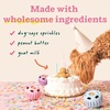 image:imageWOOF Pupsicle Refill Pops  LowMess Dog Snacks  with Peanut Butter and Beef  Dog Treats  Long Lasting  Small Pops  10 CountBirthday