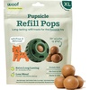 image:imageWOOF Pupsicle Refill Pops  LowMess Dog Snacks  with Peanut Butter and Beef  Dog Treats  Long Lasting  Small Pops  10 CountChicken