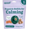 image:imageWOOF Pupsicle Refill Pops for Calming  LongLasting Refills for The Pupsicle Toy to Promote Calm  Calming Dog Treats  Magnesium for Dogs Large Pops  7 CountSmall 10 Count