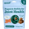 image:imageWOOF Pupsicle Refill Pops for Calming  LongLasting Refills for The Pupsicle Toy to Promote Calm  Calming Dog Treats  Magnesium for Dogs Large Pops  7 CountSmall 10 Count