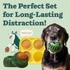 image:imageWOOF Pupsicle and Treat Tray  LongLasting Interactive Dog Ball Toy and Silicone Dog Treat Mold  Keep Your Pup Busy  Easy to Clean  Dog Toys for Small Dogs 1025 lbsXL Pupsicle  XL Treat Tray