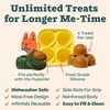 image:imageWOOF Pupsicle and Treat Tray  LongLasting Interactive Dog Ball Toy and Silicone Dog Treat Mold  Keep Your Pup Busy  Easy to Clean  Dog Toys for Small Dogs 1025 lbsXL Pupsicle  XL Treat Tray