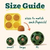 image:imageWOOF Pupsicle and Treat Tray  LongLasting Interactive Dog Ball Toy and Silicone Dog Treat Mold  Keep Your Pup Busy  Easy to Clean  Dog Toys for Small Dogs 1025 lbsLarge Pupsicle  Large Treat Tray