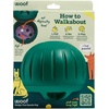 image:imageWOOF Walkabout  Enrichment Dog Toys Puzzle and Treat Dispenser  Adjustable Difficulty for Kibble and Treats  Durable Rubber  Easy to Clean  LargeSmall Green