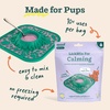 image:imageWoof Lick Mat and Calming LickMix Starter Pack Bundle  Dog Enrichment and Spread  Slow Feeder Mat with NonSlip Design  Delicious Lower Calorie Mix Green