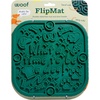 image:imageWOOF FlipMat Mini EasytoClean Lick Mat for Small Dogs amp Travel  Slow Feeder Mat with DoubleSidedNonSlip Design  BPAFree Silicone  Lick Mat  Interactive Dog Toys  LavenderGreen