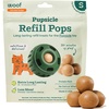image:imageWOOF Pupsicle Refill Pops  LowMess Dog Snacks  with Peanut Butter and Beef  Dog Treats  Long Lasting  Small Pops  10 CountBeef