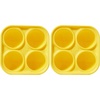 image:imageWOOF Pupsicle Treat Tray Mold Large 2575lbs Silicone Molds for Dog Treats Dishwasher Safe Reusable Treat Tray Freeze Refill Treats For The Pupsicle ToyLarge Pack of 2
