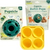 image:imageWOOF Starter Pack  Interactive Dog Ball Toy for Boredom  Dog Treat Molds Silicone  ChickenFlavored Healthy Treats for Dogs  Pupsicle Doggy Enrichment Toy  for Large Pups  2575 lbsXl Pupsicle  Xl Tray  Xl Chicken Pops