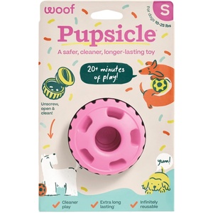 image:imageWOOF Pupsicle  LongLasting Interactive Dog Ball Toy to Keep Your Pup Busy and Distracted  Safe for Dogs  LowMess Design  Dog Toys for XL Dogs 75 lbs and UpPink